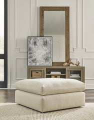 Family Deals Furniture - Ashley Furniture - Elyza Living Room - Oversized Accent Ottoman / Linen - 1000608