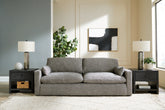 Family Deals Furniture - Ashley Furniture - Dramatic Living Room - Chair and a Half / Granite - 1170223