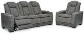 Family Deals Furniture - Ashley Furniture - Next-Gen Durapella Power Reclining Sofa and Power Recliner - Power Reclining Sofa and Power Recliner - 22004U3
