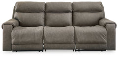 Family Deals Furniture - Ashley Furniture - Starbot Sectional - 3-Piece Power Reclining Sectional Sofa / Fossil - 23501S3