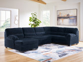 Family Deals Furniture - Ashley Furniture - SimpleJoy Sectional - RAF 3-Piece Sectional with Chaise - 24205S1
