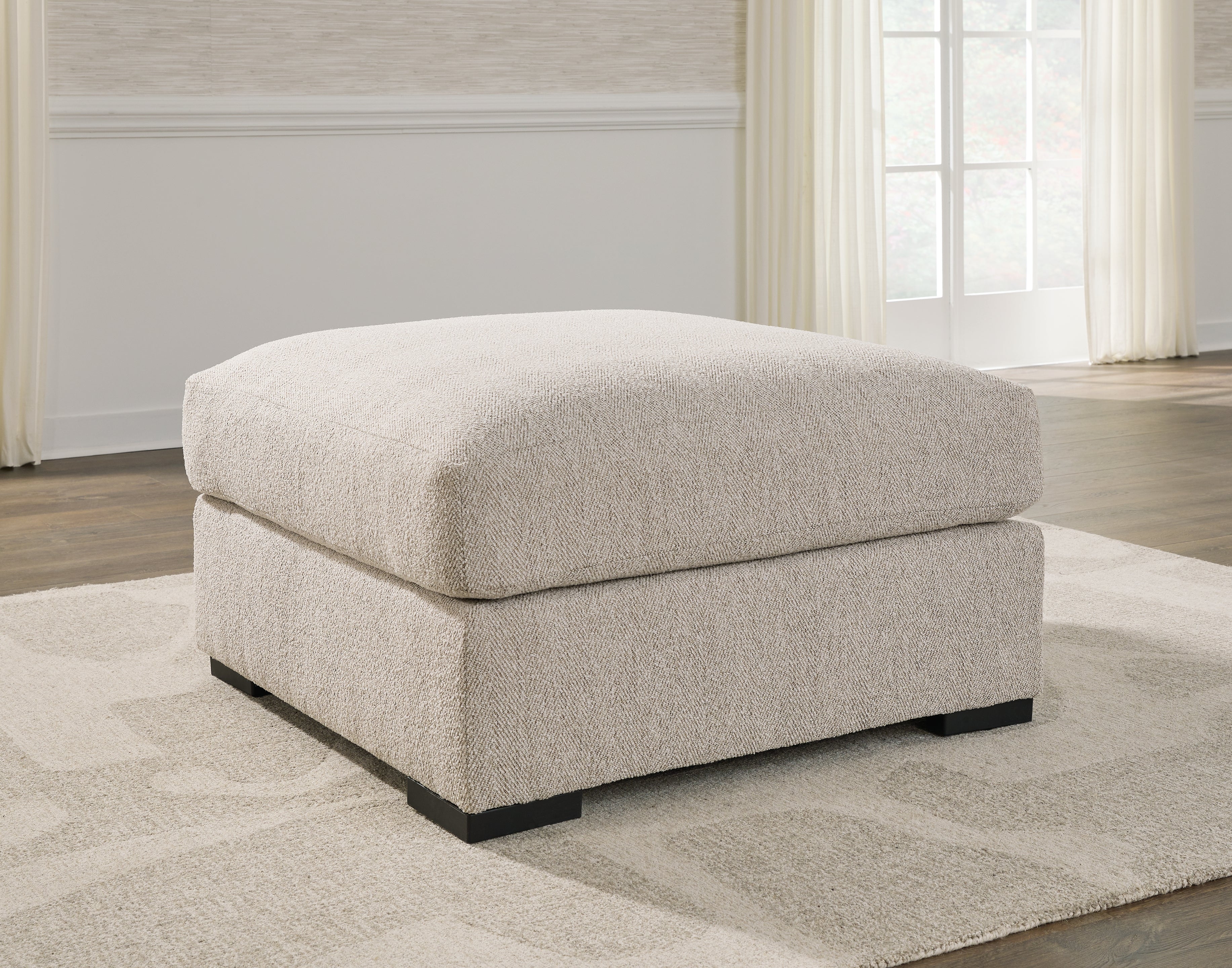 Family Deals Furniture - Ashley Furniture - Ballyton Living Room - Oversized Accent Ottoman / Sand - 2510208