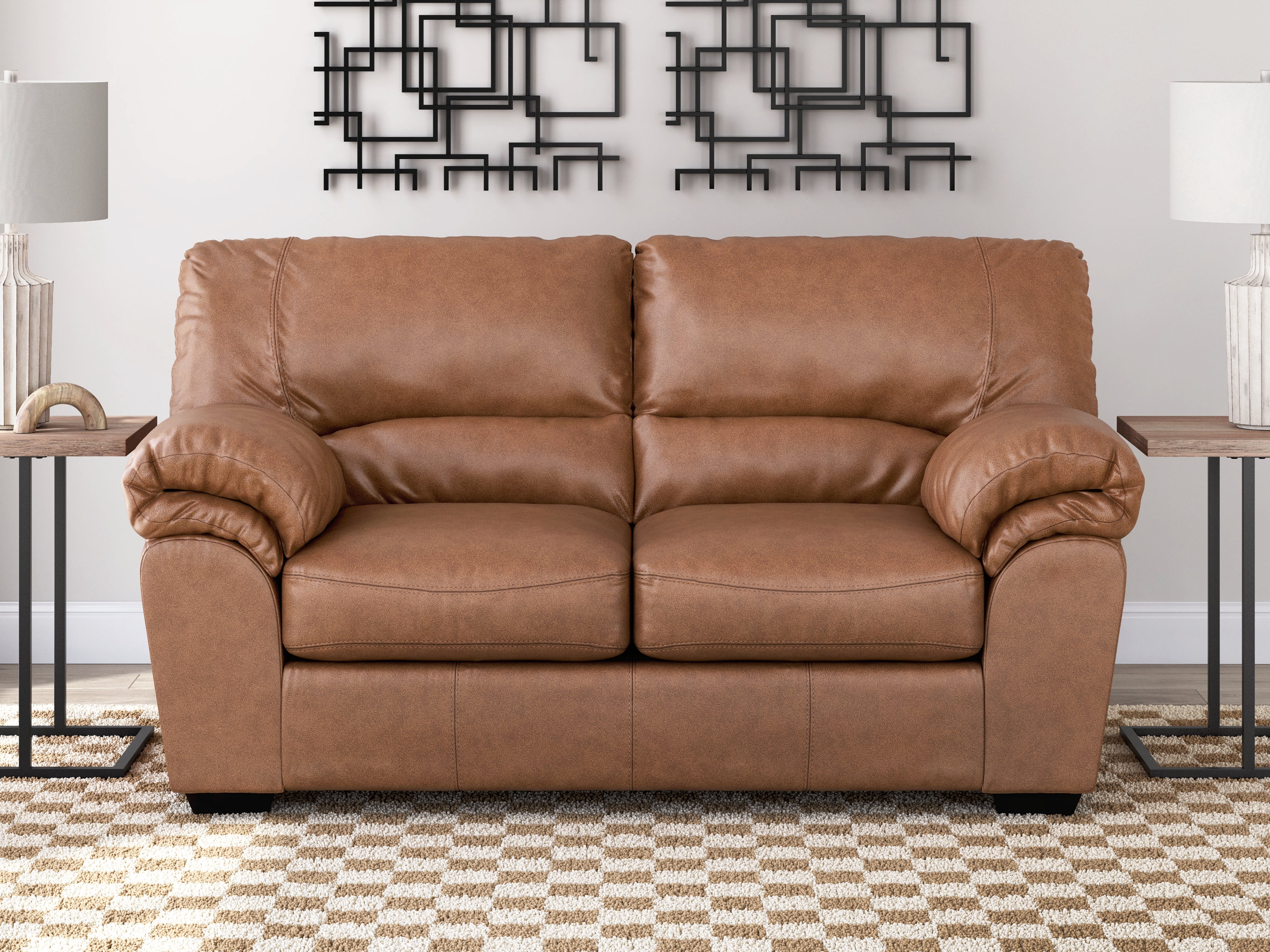 Family Deals Furniture - Ashley Furniture - WillowBend Living Room - Sofa / Caramel - PC2770438