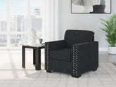 Family Deals Furniture - Ashley Furniture - Jasmine Peaks Living Room - Ottoman / Coal - 2890414