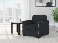 Family Deals Furniture - Ashley Furniture - Jasmine Peaks Living Room - Ottoman / Coal - 2890414