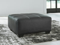 Family Deals Furniture - Ashley Furniture - Brixley Pier Living Room - Oversized Accent Ottoman / Graphite - 2990608