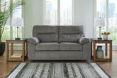 Family Deals Furniture - Ashley Furniture - Bindura Living Room - Glider Loveseat / Mineral - 3030578