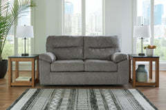 Family Deals Furniture - Ashley Furniture - Bindura Living Room - Glider Loveseat / Mineral - 3030578