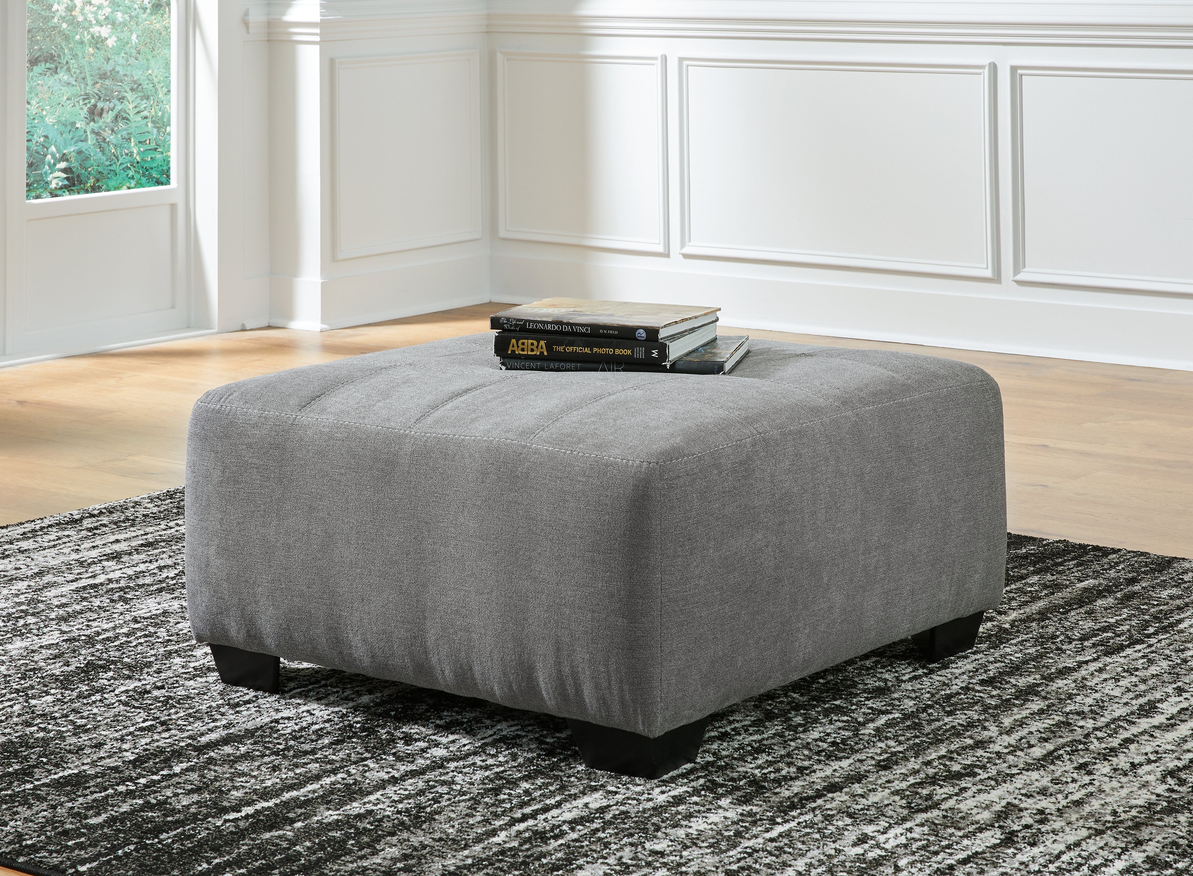 Family Deals Furniture - Ashley Furniture - Birkdale Court Living Room - Oversized Accent Ottoman / Gray - 3240208