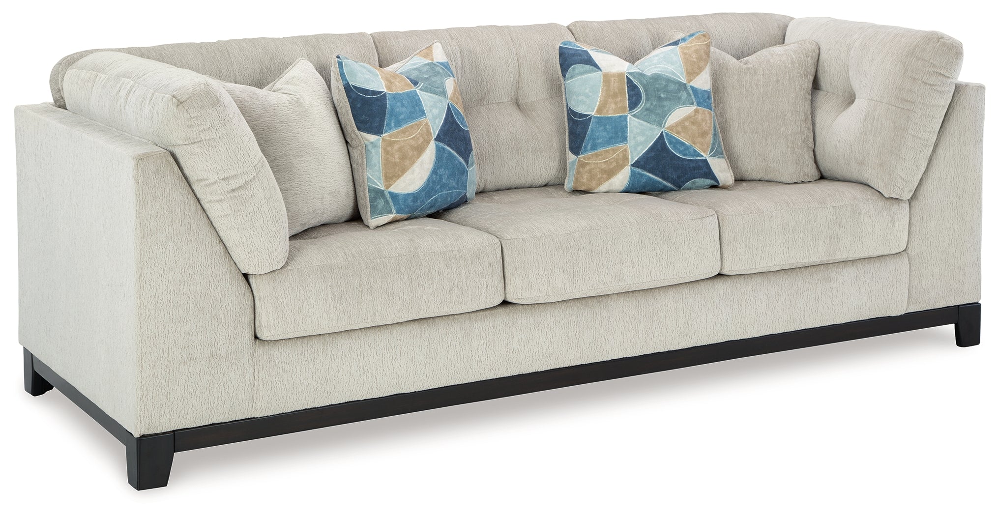 Family Deals Furniture - Ashley Furniture - Maxon Place Living Room - Oversized Accent Ottoman / Navy - 3300308