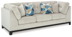 Family Deals Furniture - Ashley Furniture - Maxon Place Living Room - Oversized Accent Ottoman / Navy - 3300308