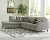 Family Deals Furniture - Ashley Furniture - Santasia Sectional - RAF 2-Piece Sectional with Chaise - 33301S2