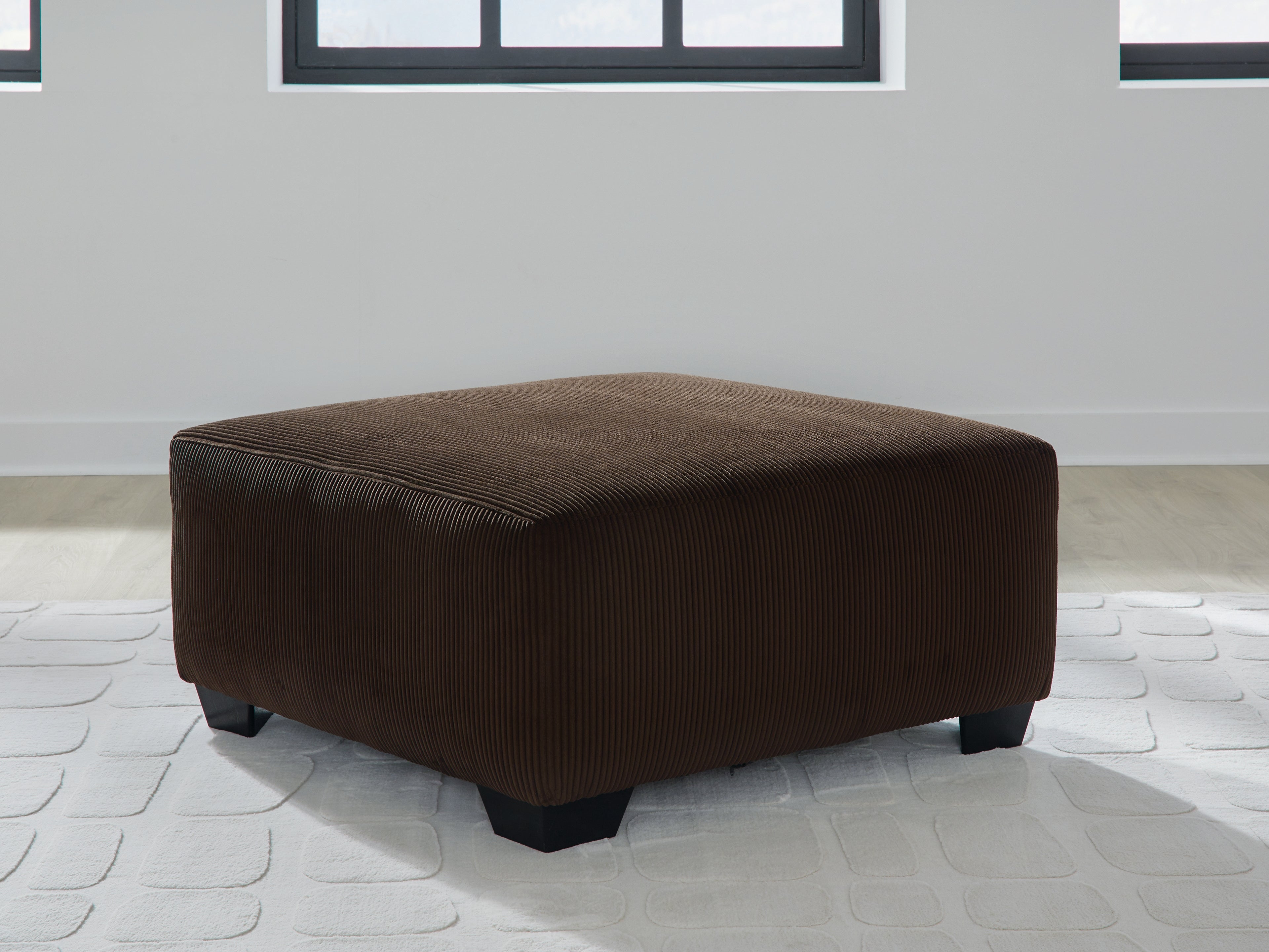 Family Deals Furniture - Ashley Furniture - Kimlee Living Room - Oversized Accent Ottoman / Chocolate - PC3560308