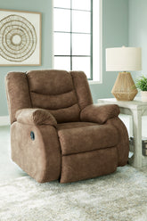 Family Deals Furniture - Ashley Furniture - Partymate Living Room - Rocker Recliner / Brindle - 3690225