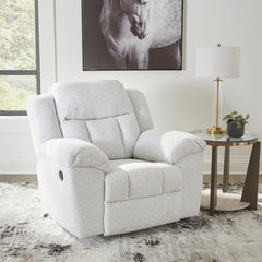 Family Deals Furniture - Ashley Furniture - Frohn Living Room - DBL Rec Loveseat w/Console / Chocolate - 3740794