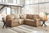 Family Deals Furniture - Ashley Furniture - Bandon Sectional - RAF 4-Piece Sectional / Toffee - 38006S6