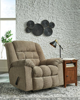 Family Deals Furniture - Ashley Furniture - Kegler Living Room - Rocker Recliner / Putty - 4450425