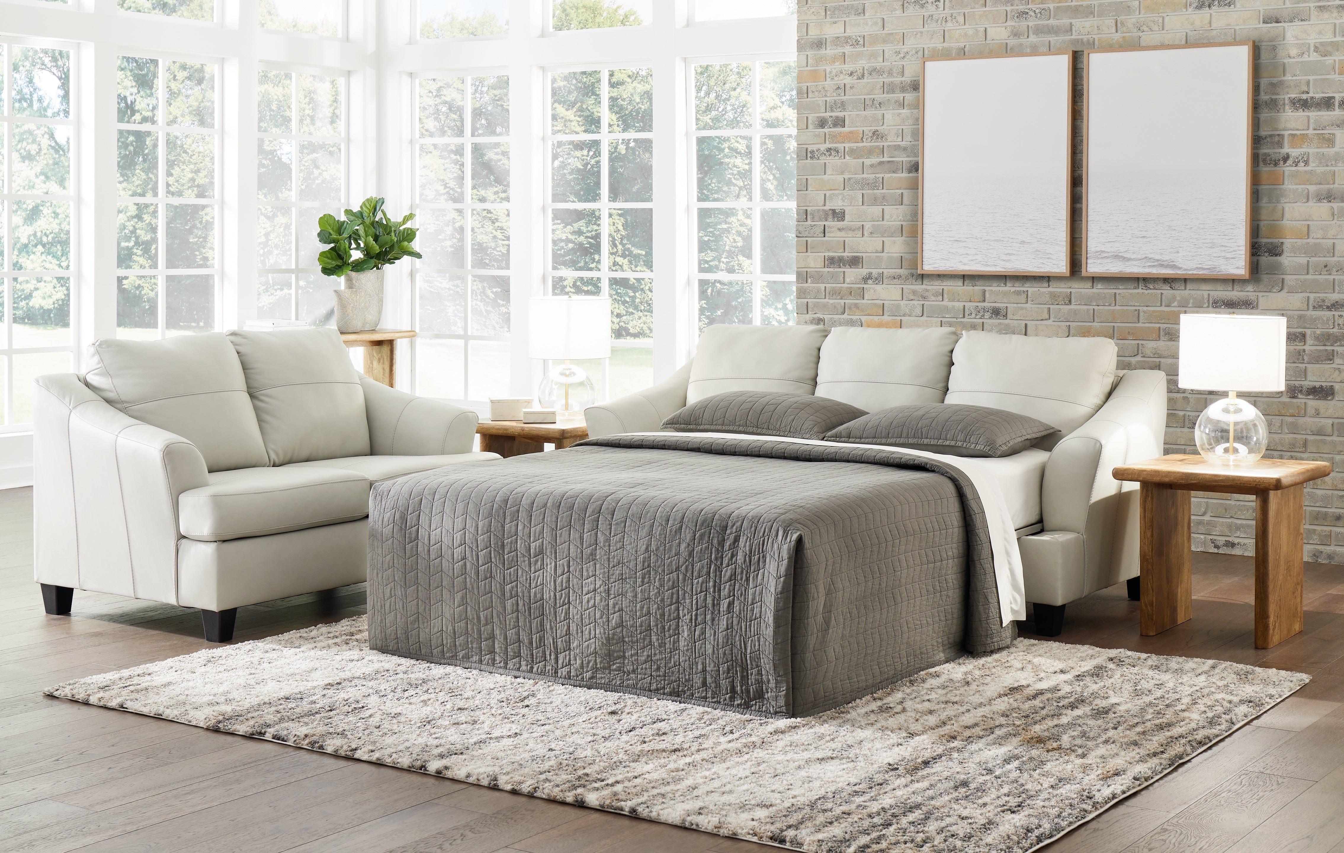 Family Deals Furniture - Ashley Furniture - Genoa Living Room - Sofa / Coconut - 4770438