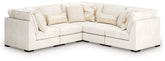 Family Deals Furniture - Ashley Furniture - Donelson Creek Sectional - 6-Piece Sectional / Vanilla - 48002S3