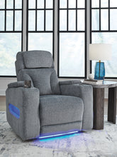 Family Deals Furniture - Ashley Furniture - Studio Cave Living Room - PWR Recliner/ADJ Headrest / Steel - PC4980213