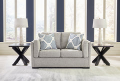 Family Deals Furniture - Ashley Furniture - Evansley Living Room - Chair and a Half / Navy - 5450223