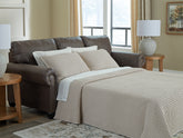 Family Deals Furniture - Ashley Furniture - Roxmere Living Room - Queen Sofa Sleeper / Umber - 5550339