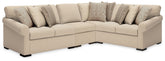 Family Deals Furniture - Ashley Furniture - LadyMae 4-Piece Sectional - 4-Piece Sectional - 59404S9