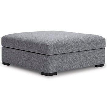 Family Deals Furniture - Ashley Furniture - Bealton Living Room - Oversized Accent Ottoman / Salt and Pepper - 6130508
