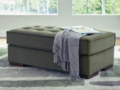 Family Deals Furniture - Ashley Furniture - Caspian-Town Living Room - Oversized Accent Ottoman / Olive - PC6170208
