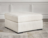 Family Deals Furniture - Ashley Furniture - Chessington Living Room - Oversized Accent Ottoman / Ivory - 6190408