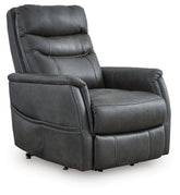 Family Deals Furniture - Ashley Furniture - Strawbill Living Room - Power Lift Recliner / Sapphire - 6391012