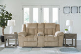 Family Deals Furniture - Ashley Furniture - Tip-Off Living Room - PWR REC Sofa with ADJ Headrest / Wheat - 6930515
