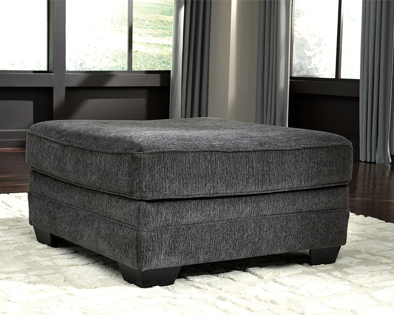 Family Deals Furniture - Ashley Furniture - Tracling Living Room - Oversized Accent Ottoman / Slate - 7260008