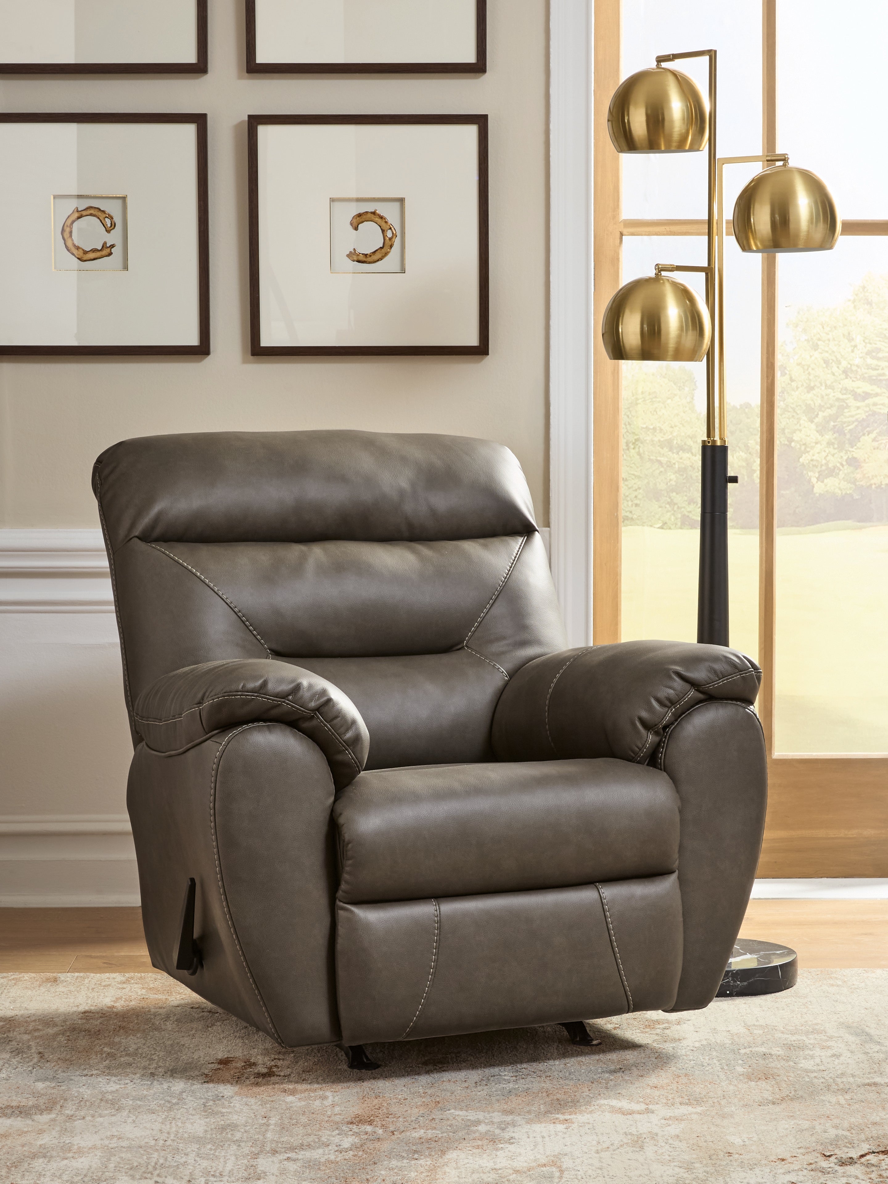Family Deals Furniture - Ashley Furniture - Elksworth Living Room - Rocker Recliner - PC8400325