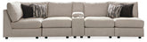 Family Deals Furniture - Ashley Furniture - Kellway Sectional - 3-Piece Sectional Loveseat / Bisque - 98707S8