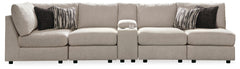 Family Deals Furniture - Ashley Furniture - Kellway Sectional - 3-Piece Sectional Loveseat / Bisque - 98707S8