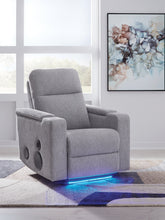 Family Deals Furniture - Ashley Furniture - Pineland Living Room - Glider PWR REC w/Audio System / Pewter - PC9930642A