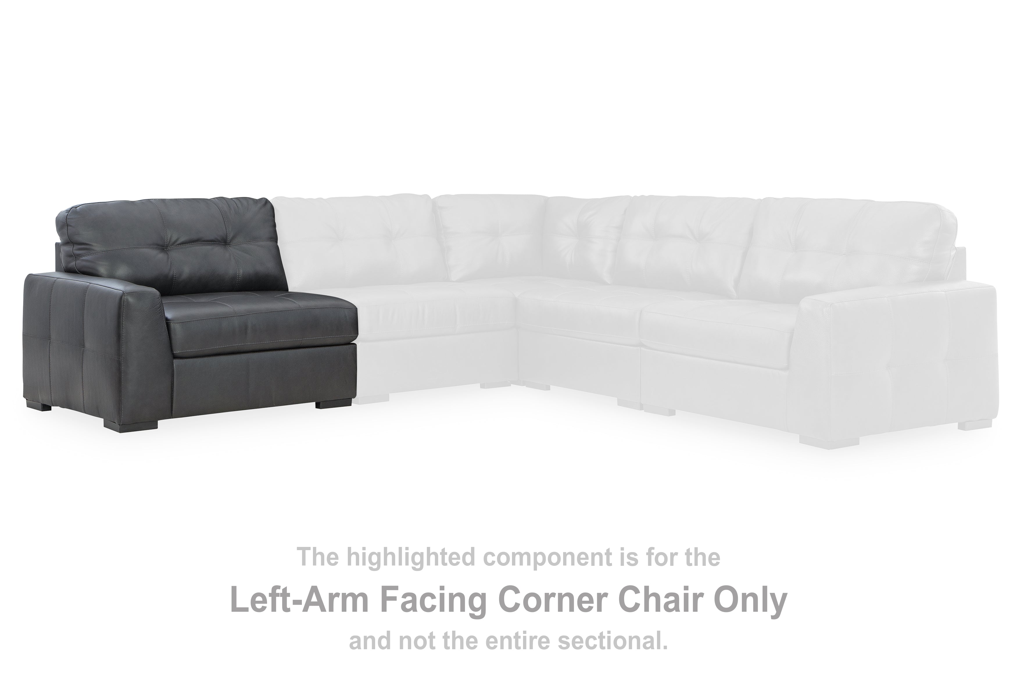 Family Deals Furniture - Ashley Furniture - Brindley Pier Sectional - RAF 6-Piece Sectional / Fog - 99503S5