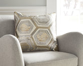Family Deals Furniture - Ashley Furniture - Meiling Pillows - Pillow (4/CS) / Metallic - A1000480