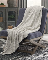 Family Deals Furniture - Ashley Furniture - Leonita Throw - Throw / Black/White - A1000769T
