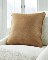 Family Deals Furniture - Ashley Furniture - Cortnie Pillows - Pillow (4/CS) / Caramel - A1000953