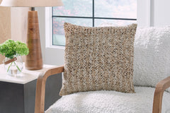 Family Deals Furniture - Ashley Furniture - Vorlane Pillows - Pillow (4/CS) / Tan/Brown/White - A1001046