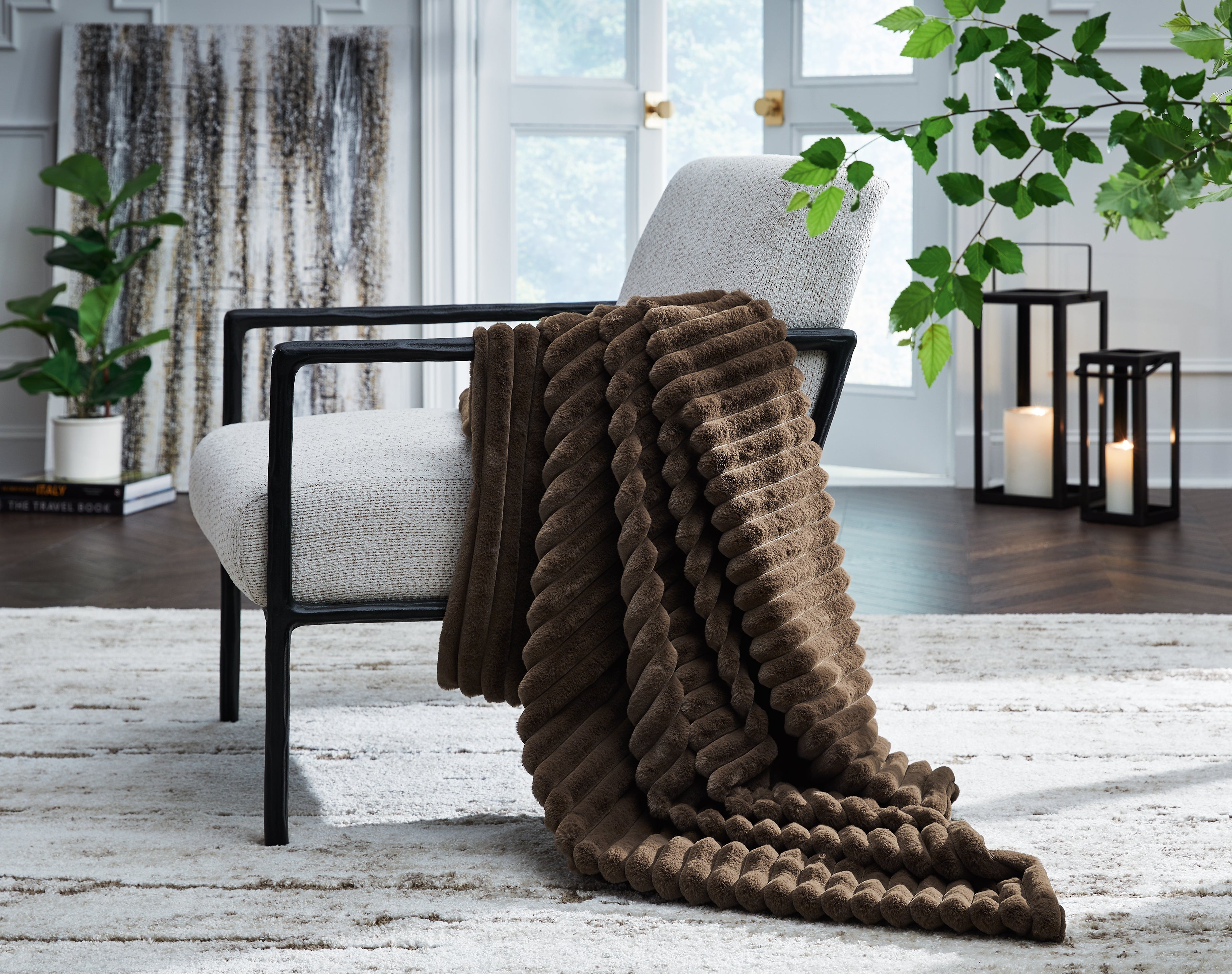 Family Deals Furniture - Ashley Furniture - Alsonwell Throw (Set of 3) - Throw (3/CS) / Brown - A1001082
