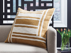 Family Deals Furniture - Ashley Furniture - Darrman Pillows - Pillow (4/CS) / Ochre/Ivory - A1001116