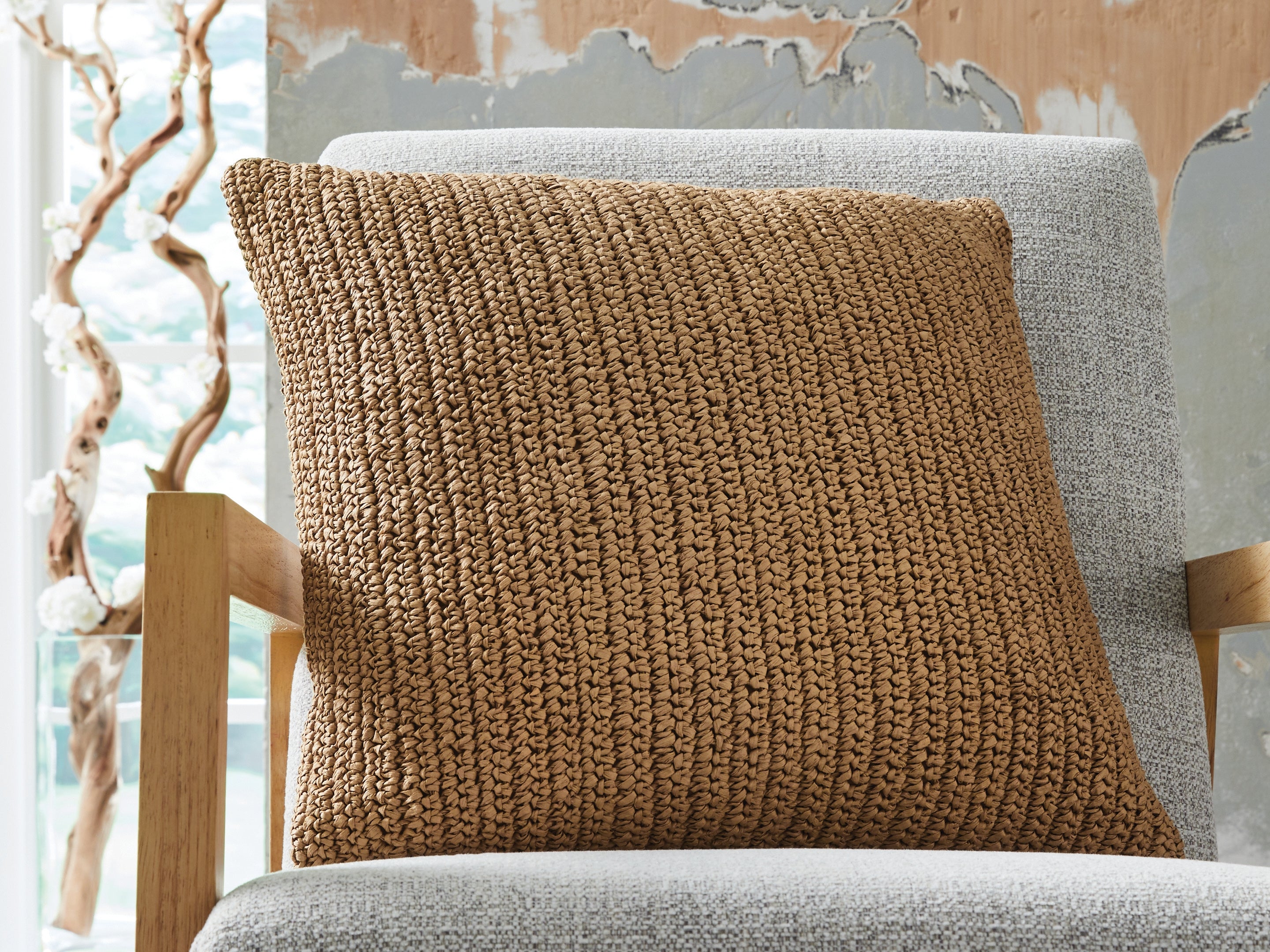 Family Deals Furniture - Ashley Furniture - Habenvale Pillows - Pillow (4/CS) / Tan - A1001120