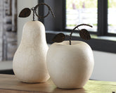 Family Deals Furniture - Ashley Furniture - Bidelia Sculpture - Sculpture Set (Set of 2) / Antique White - A2000381