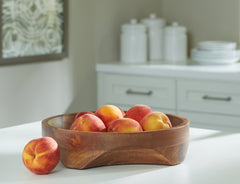 Family Deals Furniture - Ashley Furniture - Myrtewood Bowl - Bowl / Natural - A2000610
