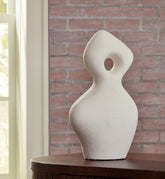 Family Deals Furniture - Ashley Furniture - Arthrow Sculpture - Sculpture / Off White - A2000650