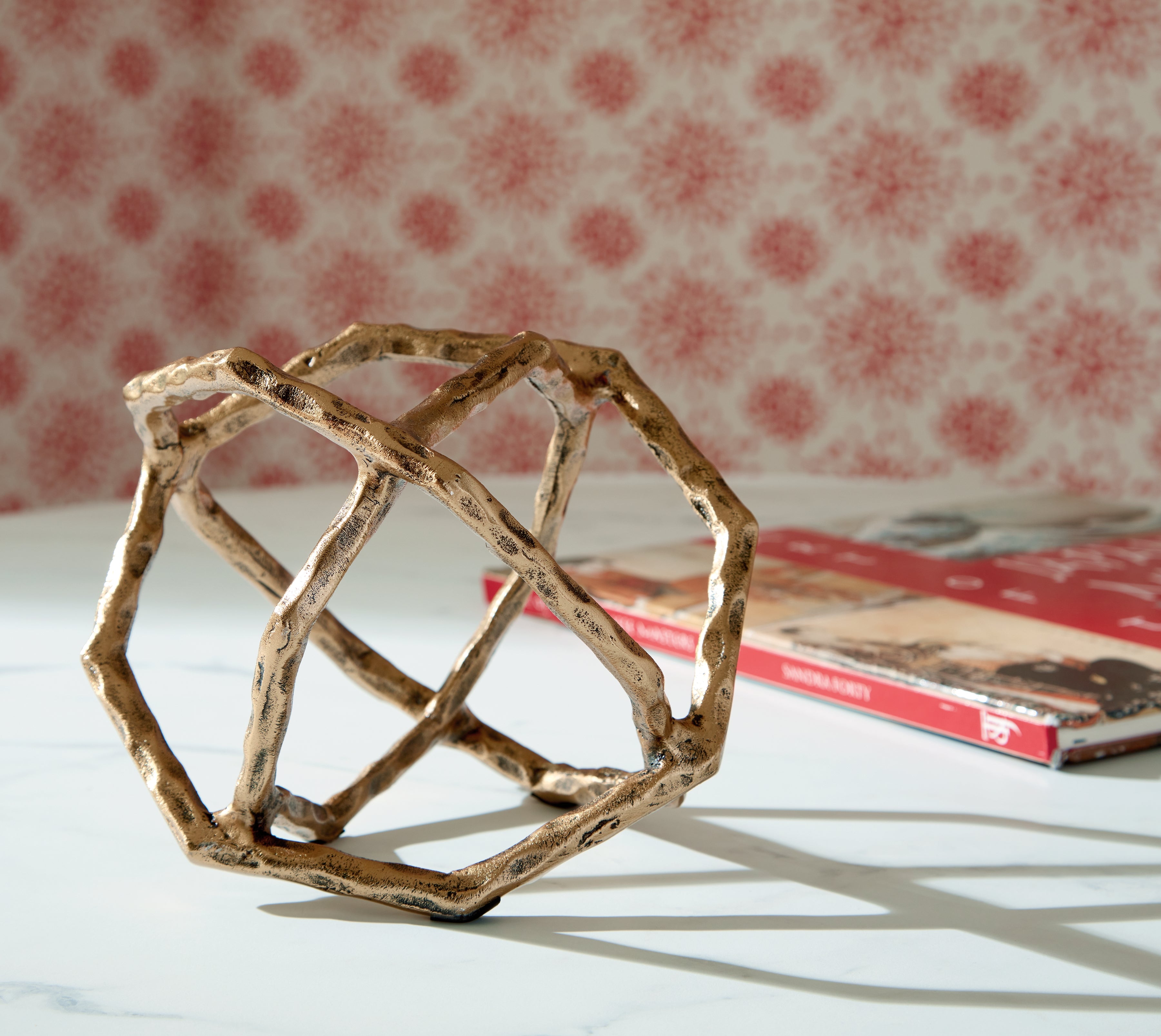 Family Deals Furniture - Ashley Furniture - Laddington Sculpture - Sculpture (2/CS) / Antique Brass Finish - A2000670
