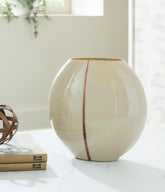 Family Deals Furniture - Ashley Furniture - Sheabourne Vase - Vase / Cream - A2000701